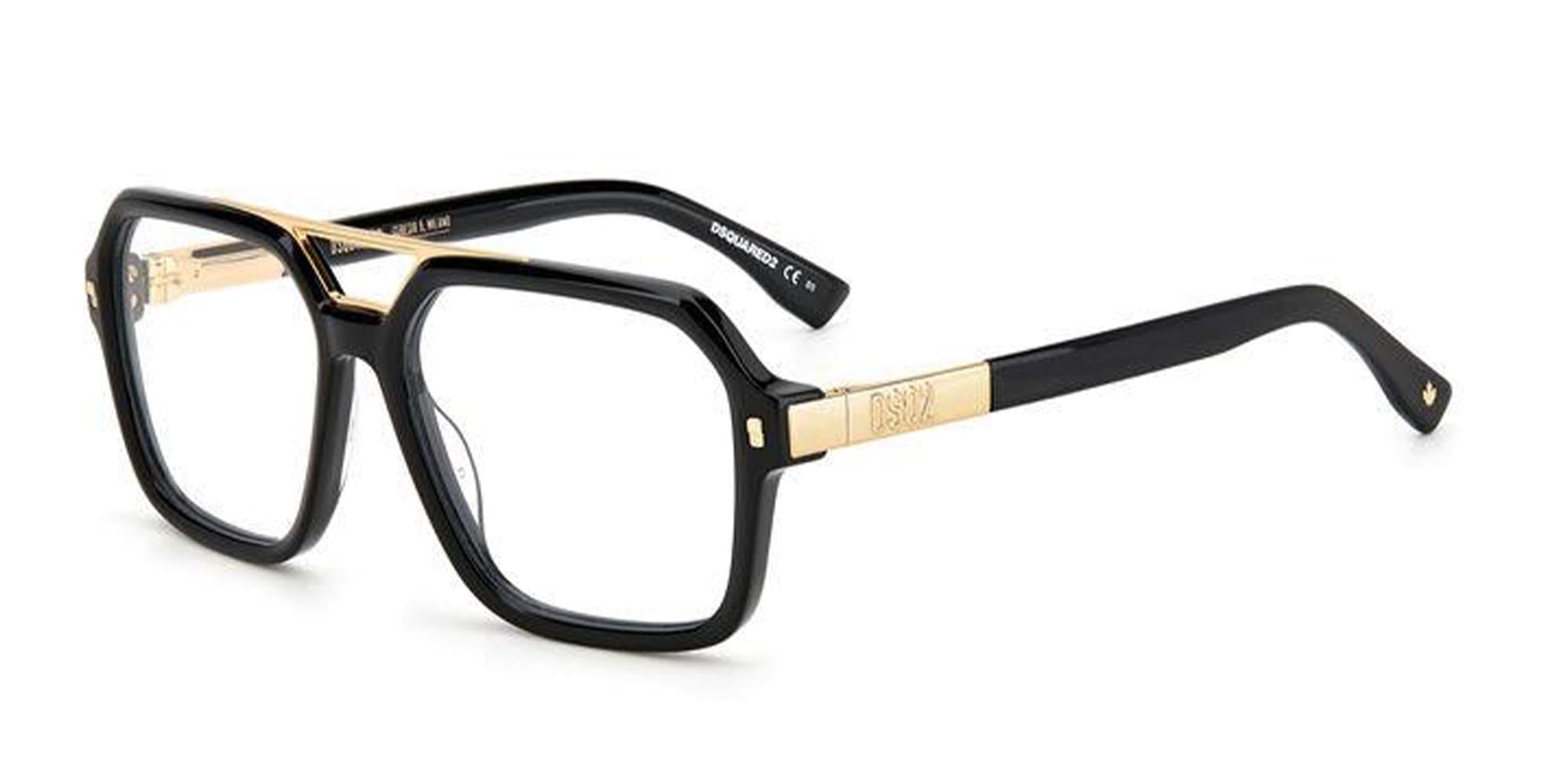 DSQUARED2 D2 0035 Sunglasses - Polarized UV Protection Aviator Style for Men & Women - Perfect for Driving, Beach & Outdoor Activities