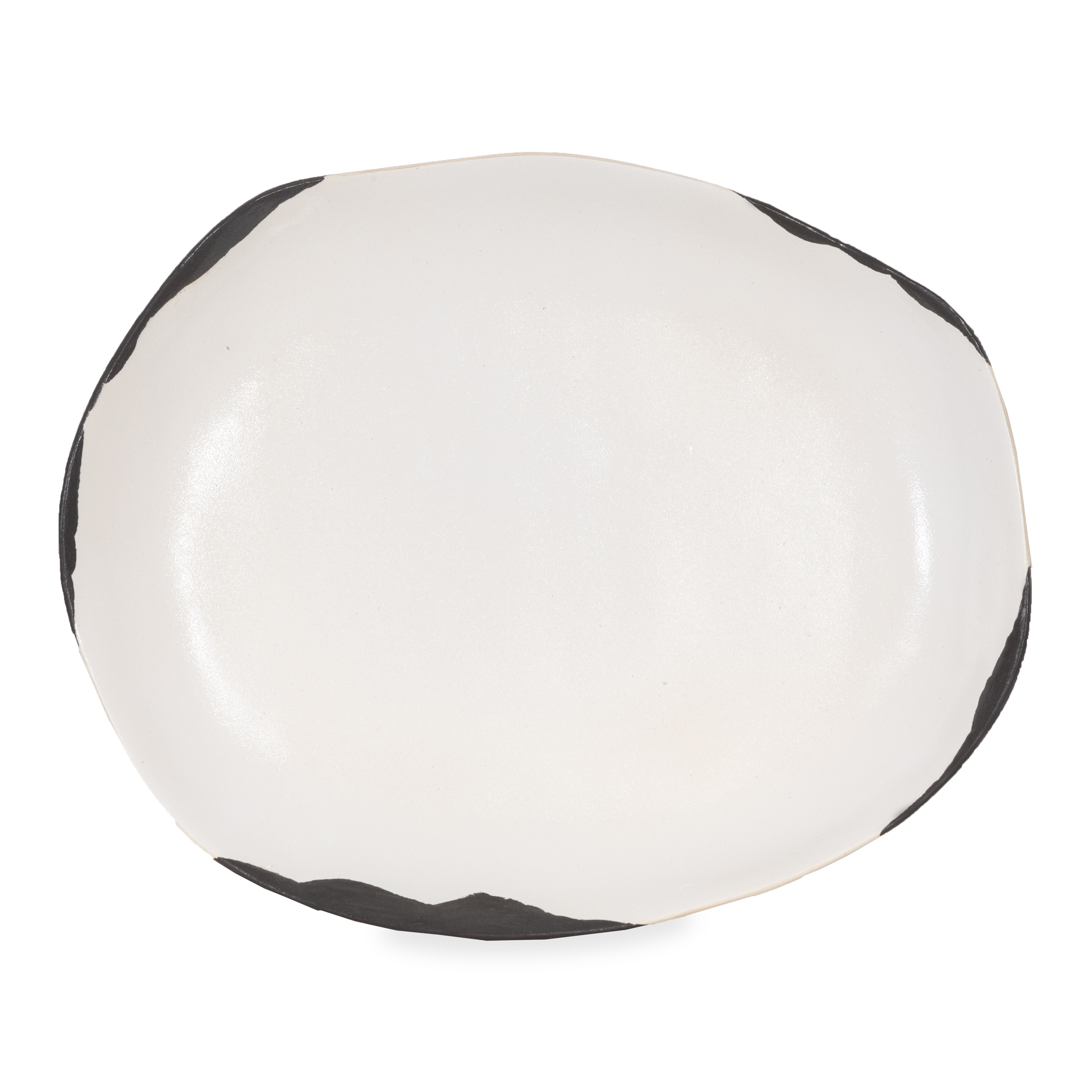 Premium Ceramic Serving Platter - Elegant Rumble Design for Appetizers, Cheese & Charcuterie - Perfect for Parties, Entertaining & Holiday Gatherings