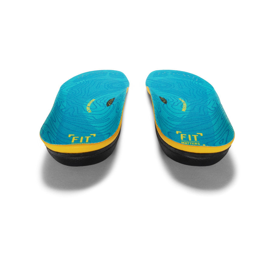Men's Outdoor K 30 Medium Arch Support Insoles - Blue | Comfortable Foot Cushion for Hiking, Running & Work Boots