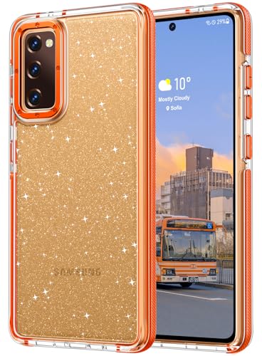 B- Glitter Orange