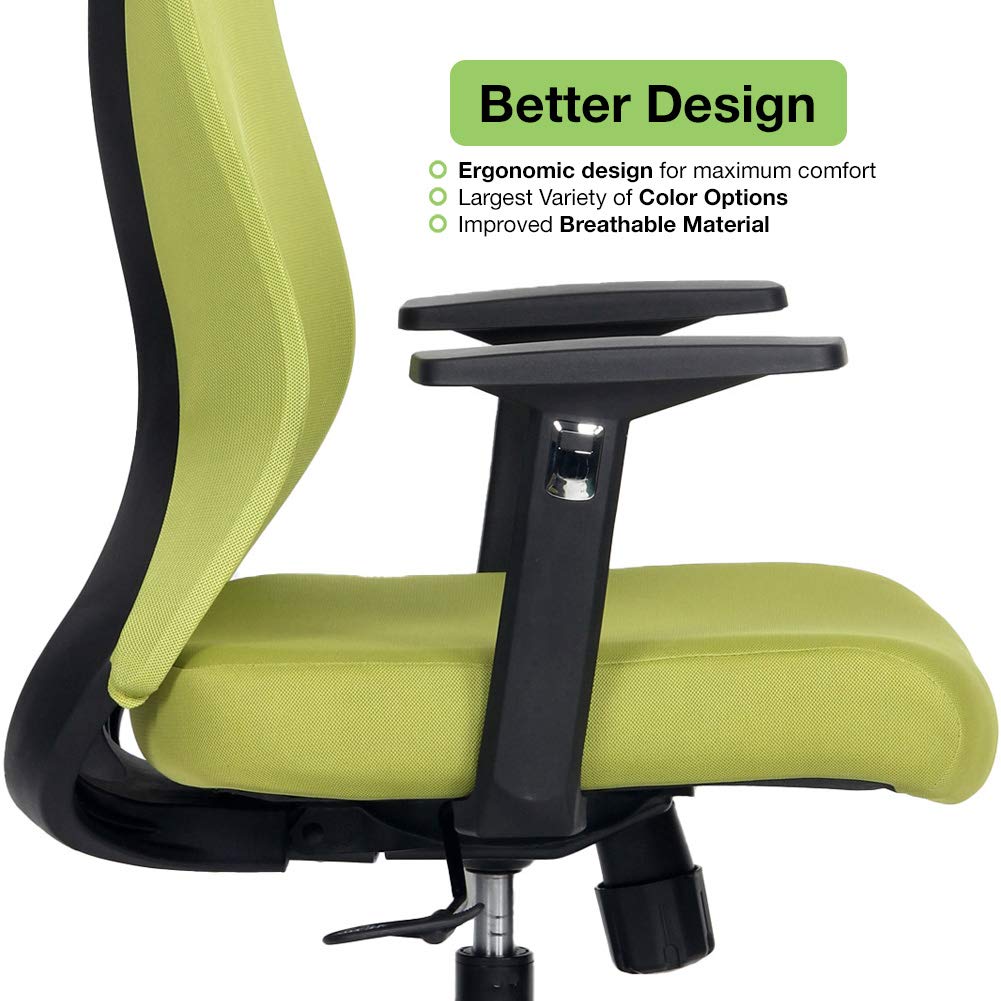 Modern Xelo Solo Mid-Back Ergonomic Office Chair - Adjustable Height Swivel Task Chair with Lumbar Support for Home & Office (Black/Gray) - Perfect for Long Work Hours, Gaming & Remote Work