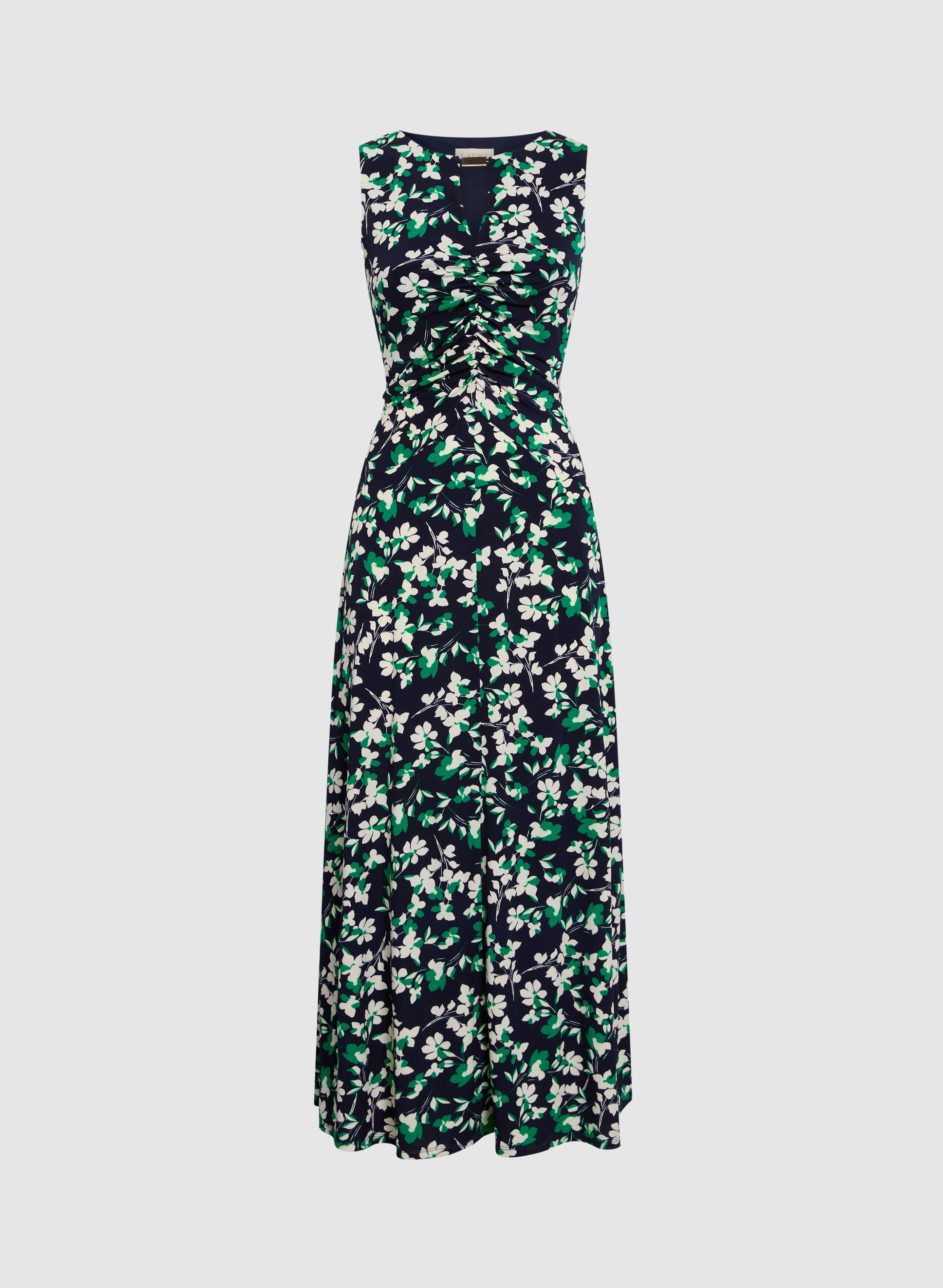 Floral Jersey Dress for Women - Comfortable Summer Maxi Dress with Flowy Design - Perfect for Beach, Vacation, and Casual Outings