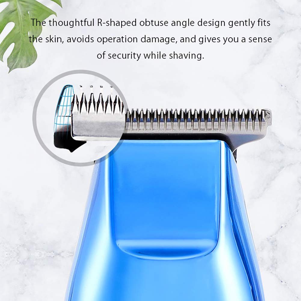 Professional Electric Hair Clipper & Beard Trimmer Set - USB Rechargeable, Full-Body Waterproof, Triple Power for Men's Grooming, Body Hair Trimming & Family Use - Perfect for Home, Travel & Salon Styling (Red)