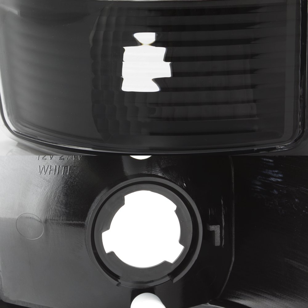 AKKON Black LED Tail Brake Light Bar Pair for 2000-2006 Chevy Suburban Tahoe & GMC Yukon XL 1500/2500 - Enhanced Visibility & Style for Night Driving & Off-Road Adventures