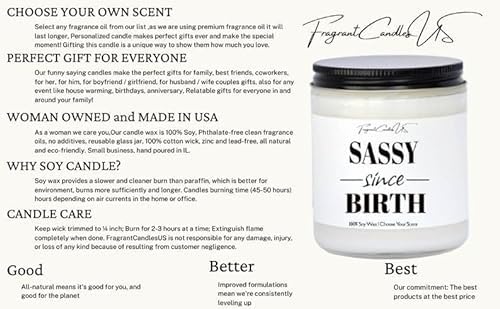 Funny Fart Candle - Novelty Gag Gift for Men, Husband & Dad - Perfect for Birthday, Father's Day, Mother's Day & Anniversary - Hilarious Home & Office Decor Prank Gift