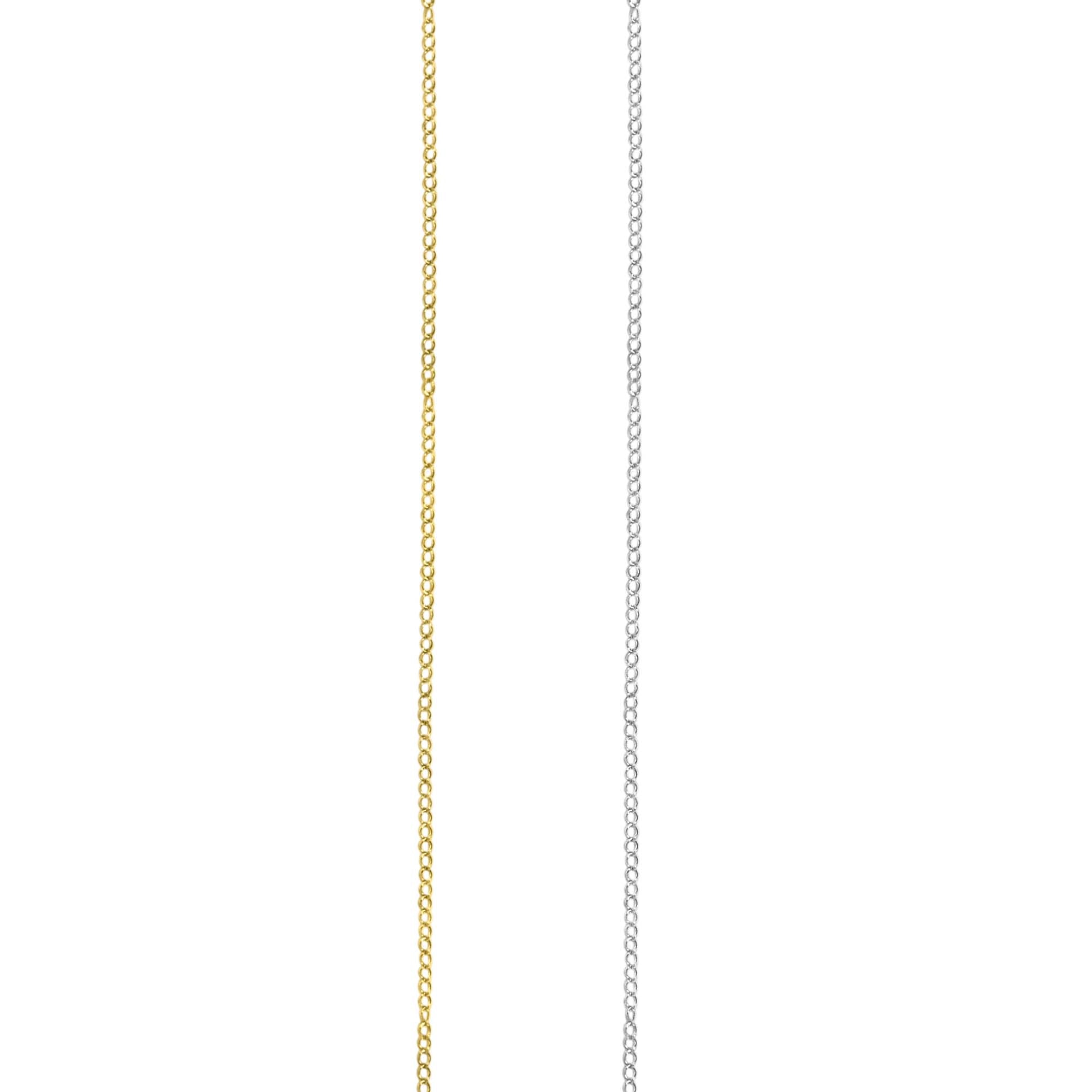 14k Yellow Gold or White Gold Cable Link Chain - Elegant & Durable Jewelry for Everyday Wear, Parties & Special Occasions