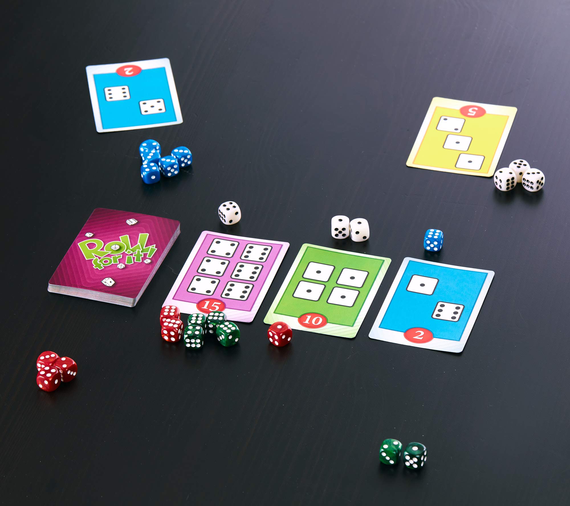 Calliope Games Roll For It! - Purple Edition | Fun Family Board Game for Kids & Adults | Perfect for Game Nights & Parties