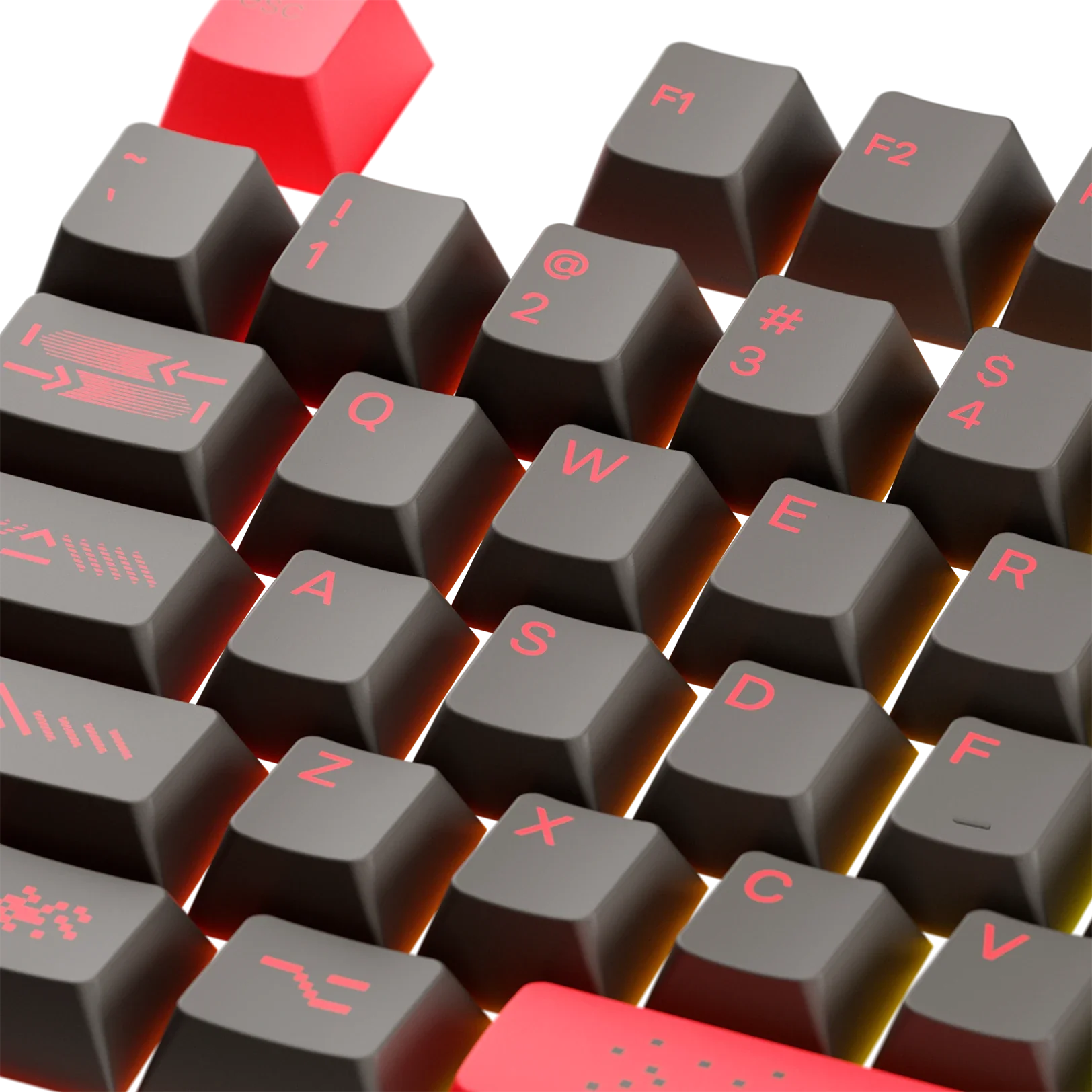 Limited Edition Pixel Punk Keycaps - Custom Mechanical Keyboard Keycaps for Gamers & Typists - Perfect for Gaming, Coding & Office Work