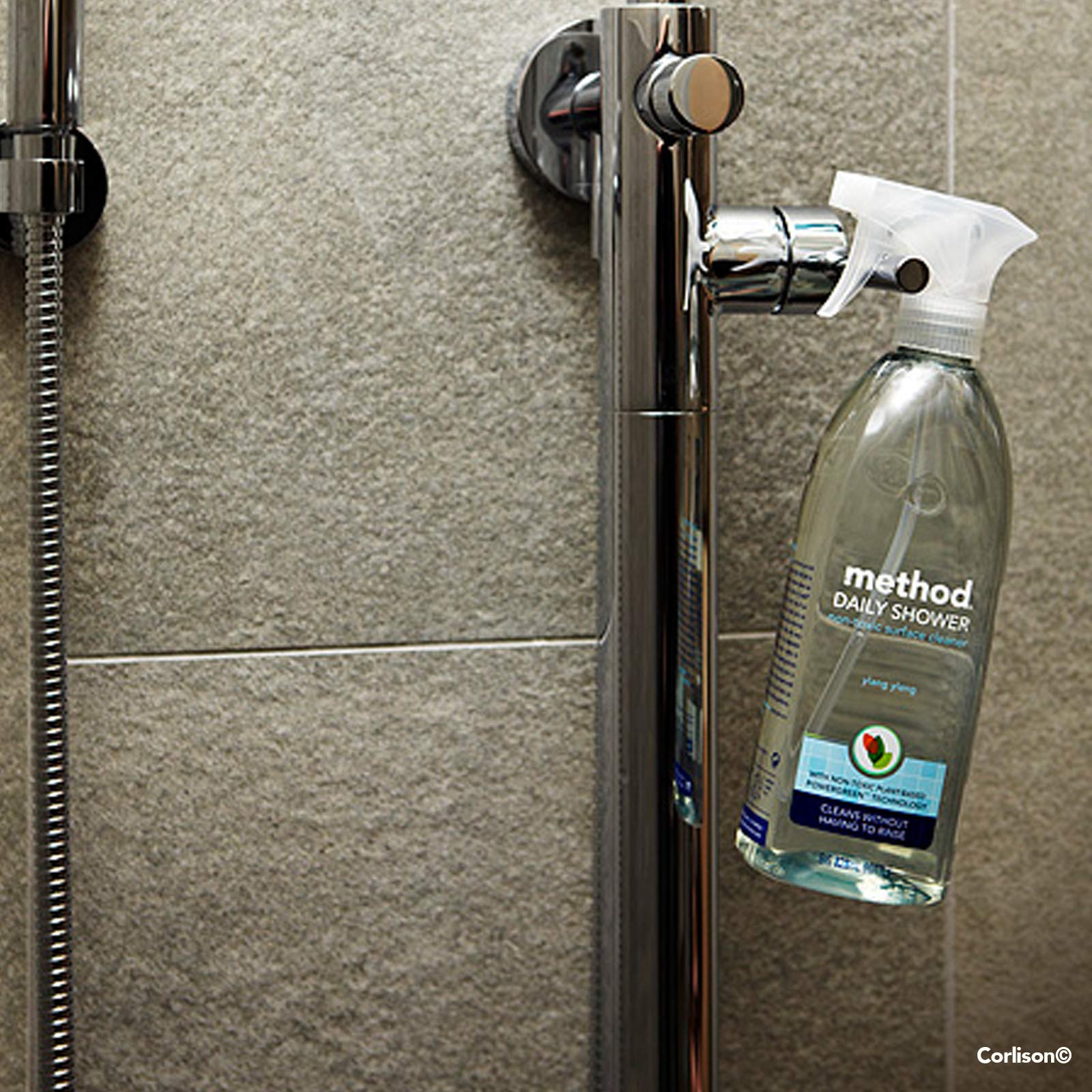 Method Daily Shower Spray - Ylang Ylang Scent, 28 oz | Refreshing Bathroom Cleaner for Daily Shower Maintenance & Quick Cleaning