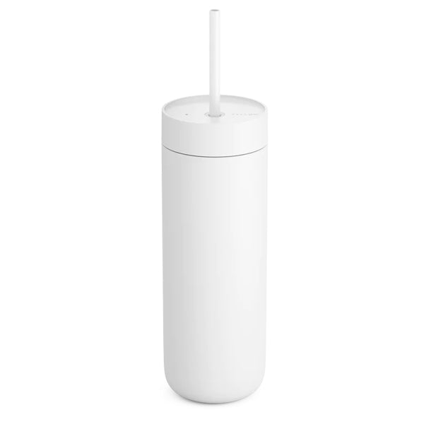 Fellow Carter Cold Mug - 16oz Vacuum Insulated Stainless Steel Tumbler with Lid, Keeps Drinks Cold for 24 Hours - Perfect for Iced Coffee, Smoothies & Outdoor Activities