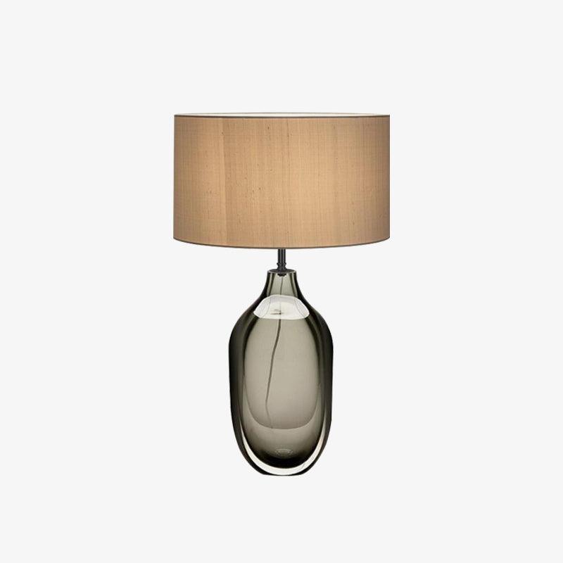 Elegant Glazed Crystal Table Lamp - Modern Home Decor for Living Room, Bedroom & Office - Perfect for Ambient Lighting & Stylish Interior Design