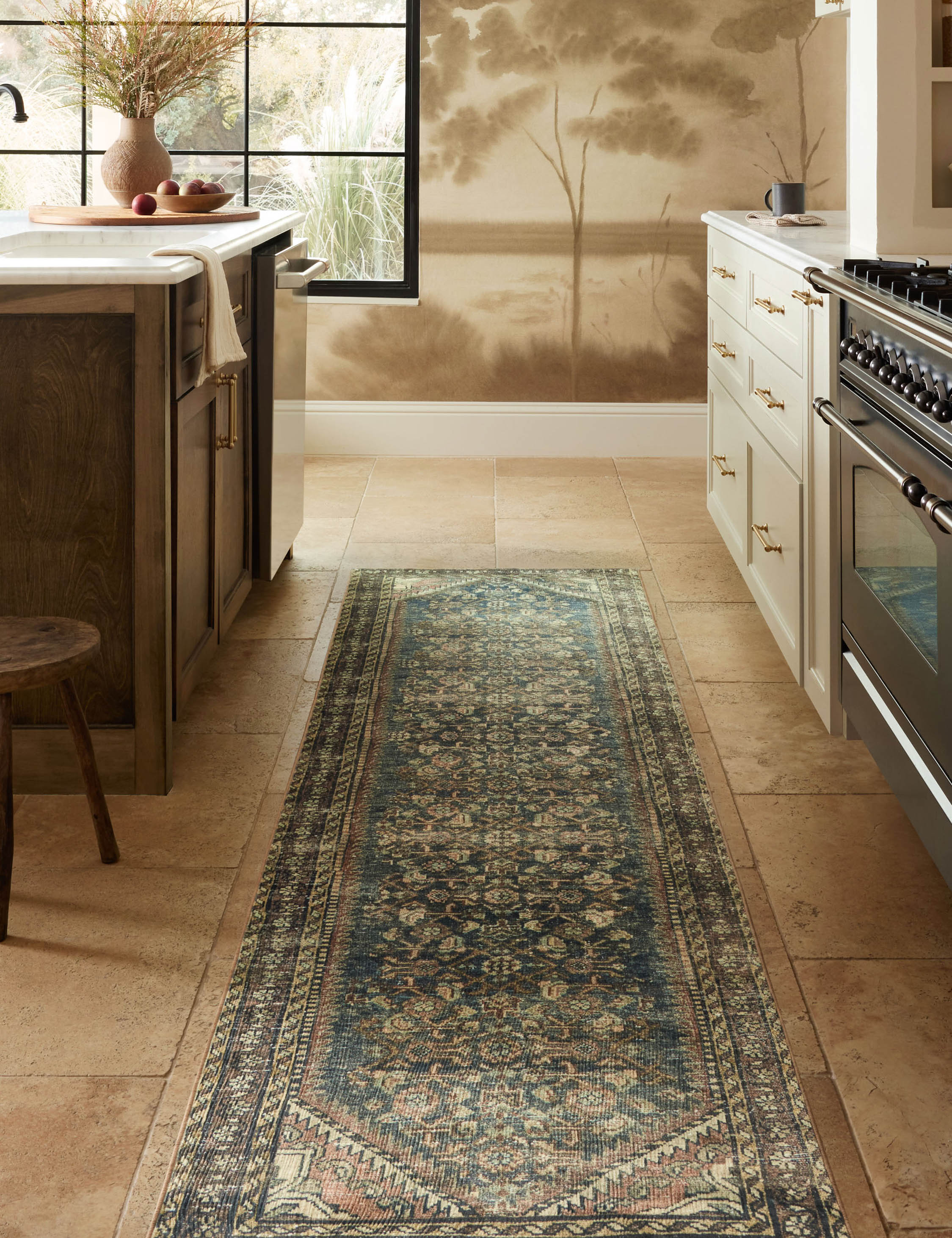 Magnolia Home by Joanna Gaines x Loloi Banks I Area Rug - Soft Indoor/Outdoor Living Room Carpet for Home Decor, Bedroom, Office & Patio