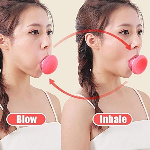 Face Slimming Tool - V Shape Jawline Exerciser for Double Chin Reduction & Anti-Wrinkle Massage | Skin Firming Roller for Facial Muscle Training | Perfect for Home Spa & Beauty Routine