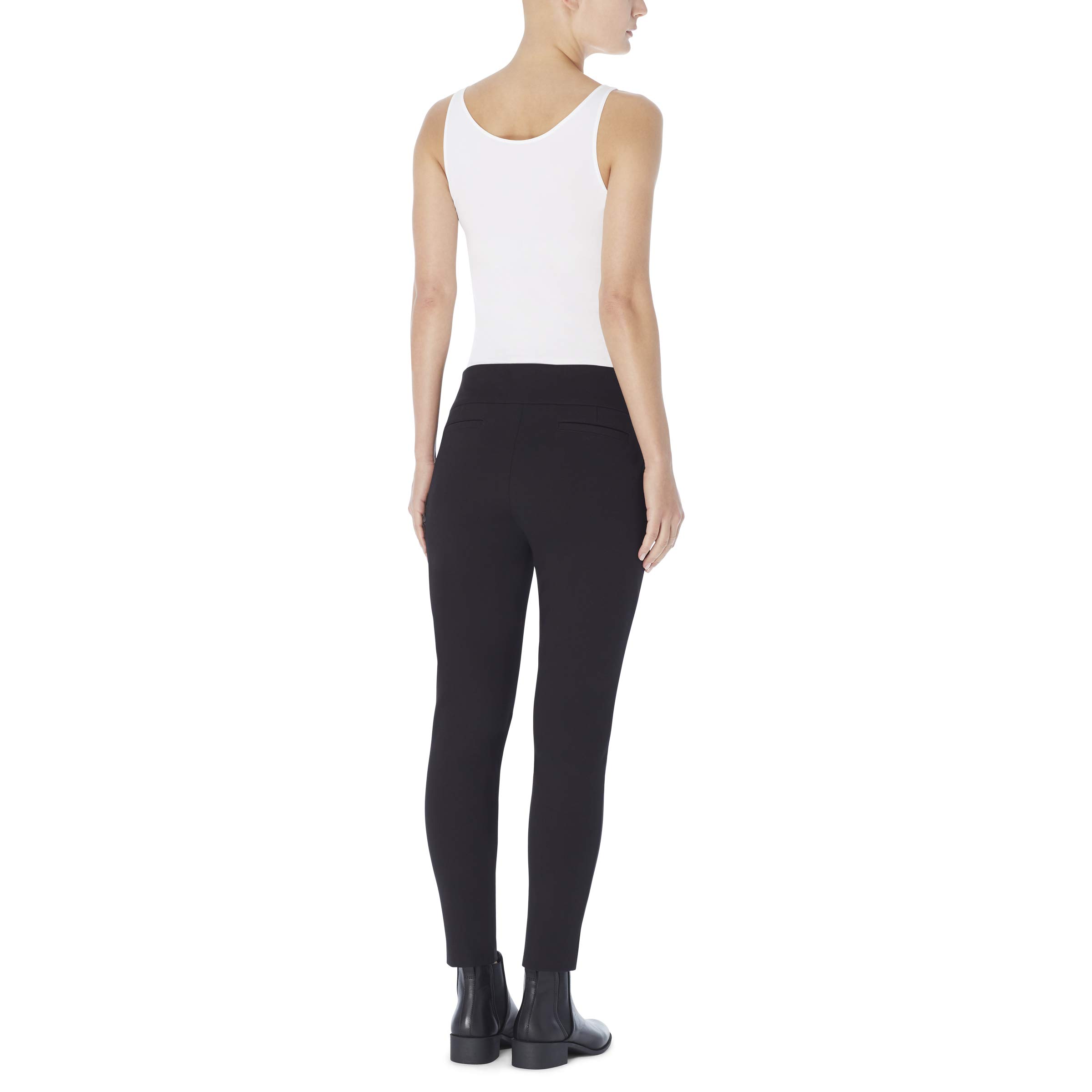 Jones New York Women's Pull-On Compression Pants - High Waist Tummy Control Leggings for Workout, Yoga & Everyday Comfort