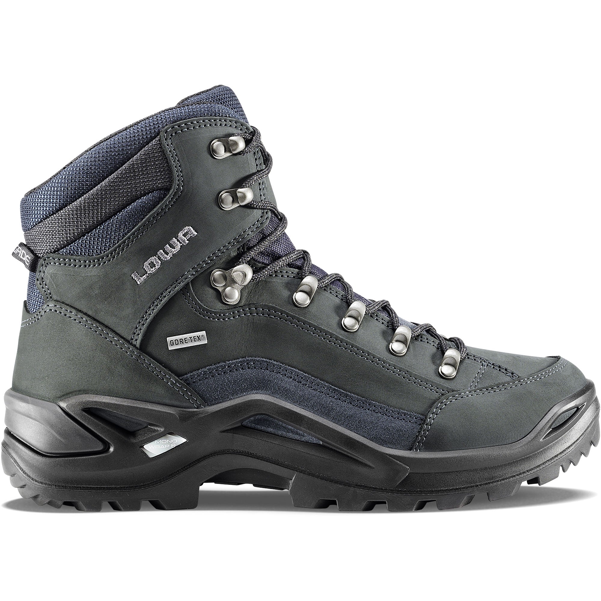 Lowa Men's Renegade GTX Mid Waterproof Hiking Boots - Lightweight & Durable for Outdoor Adventures, Trail Running & Backpacking (Closeout Sale)