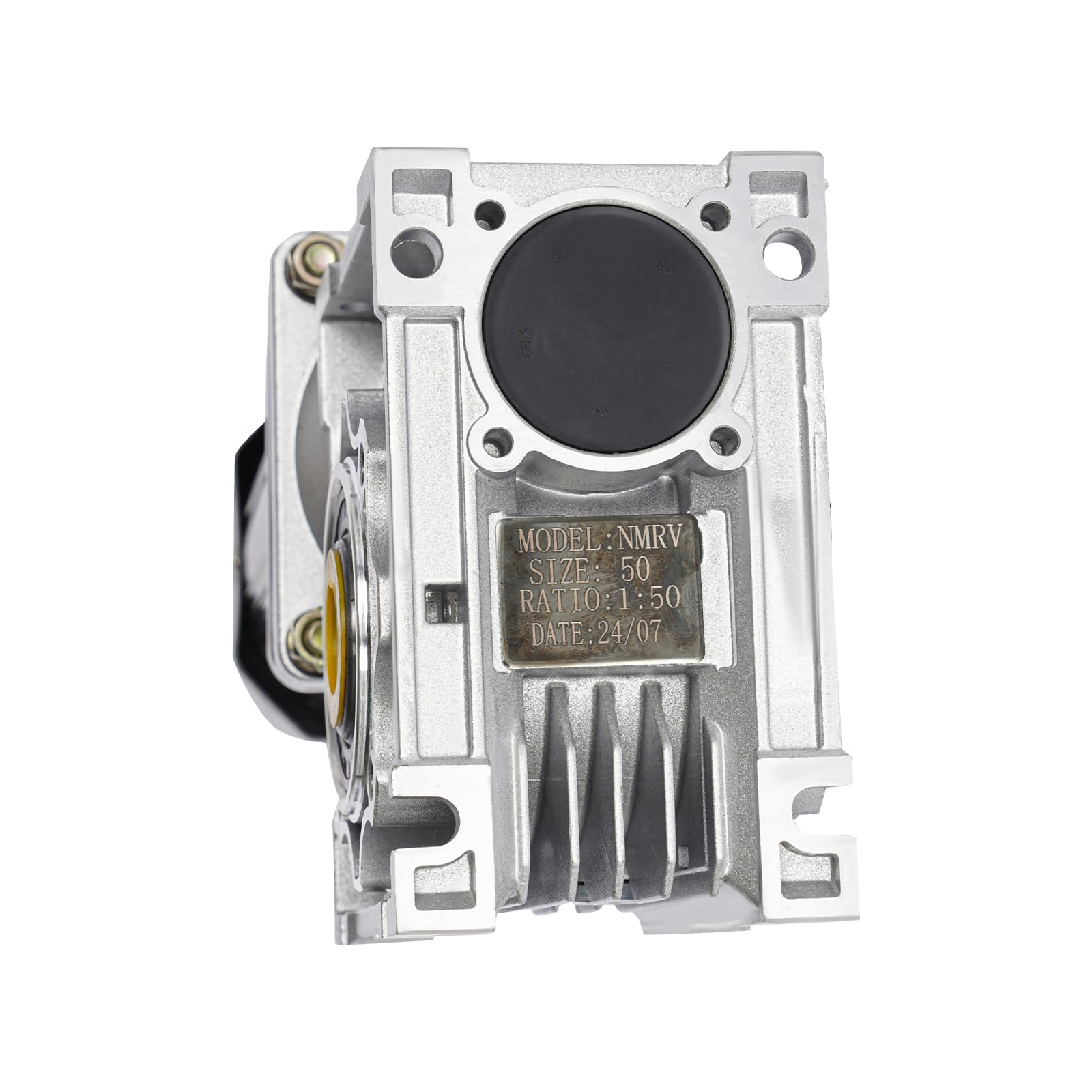 Compact Worm Geared Motor w/Speed Controller for CNC & Milling Machines - Powerful Electric Motor for Mechanical Equipment