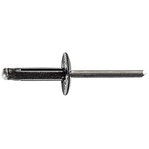 20741 Specialty Aluminum Black GM Rivets - Durable All-Aluminum Construction for Automotive & Industrial Use