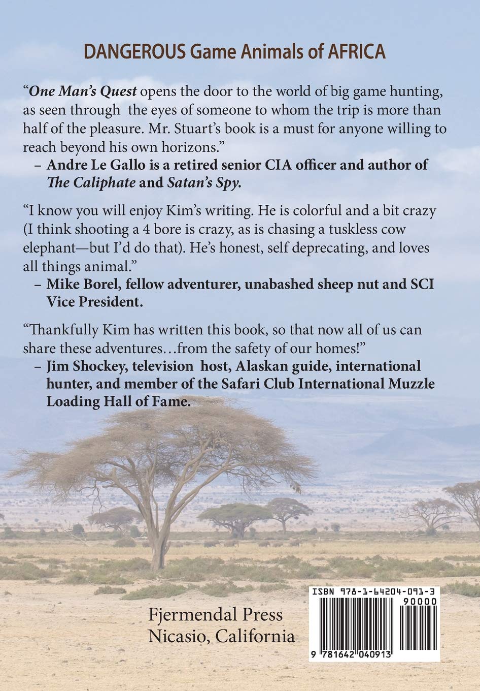 Dangerous Game Animals of Africa: A Hunter's Adventure for Safari & Trophy Hunting Enthusiasts | Perfect for Outdoor Expeditions and Wildlife Photography