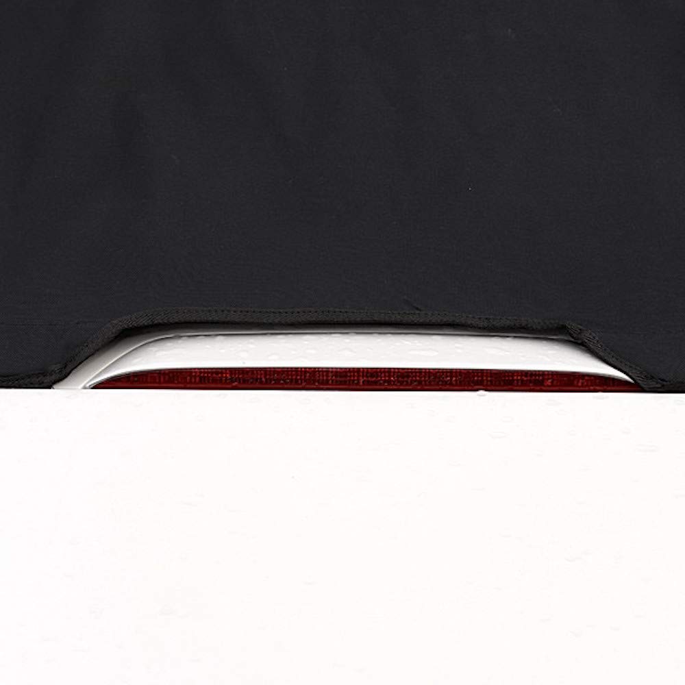 Premium Soft Top Roof Protector Half Cover for Fiat 124 Spider & Abarth 124 Spider - Waterproof Dustproof UV Protection - Perfect for Outdoor Parking & Car Shows