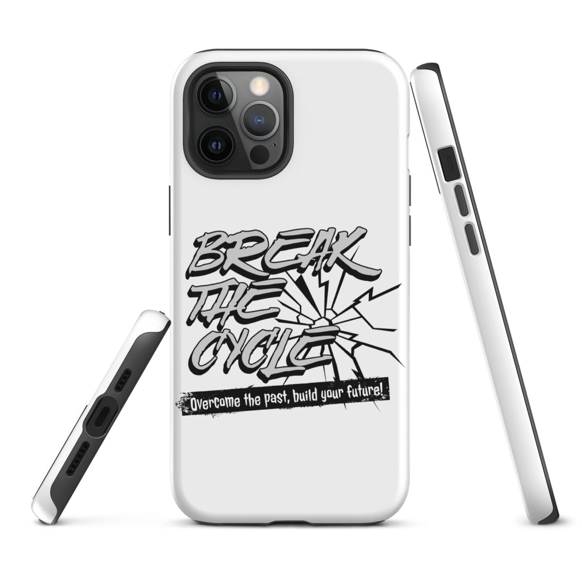 Break the Cycle iPhone Tough Case - Shockproof & Durable Phone Cover for iPhone [Models] - Perfect for Outdoor Adventures, Work & Daily Protection