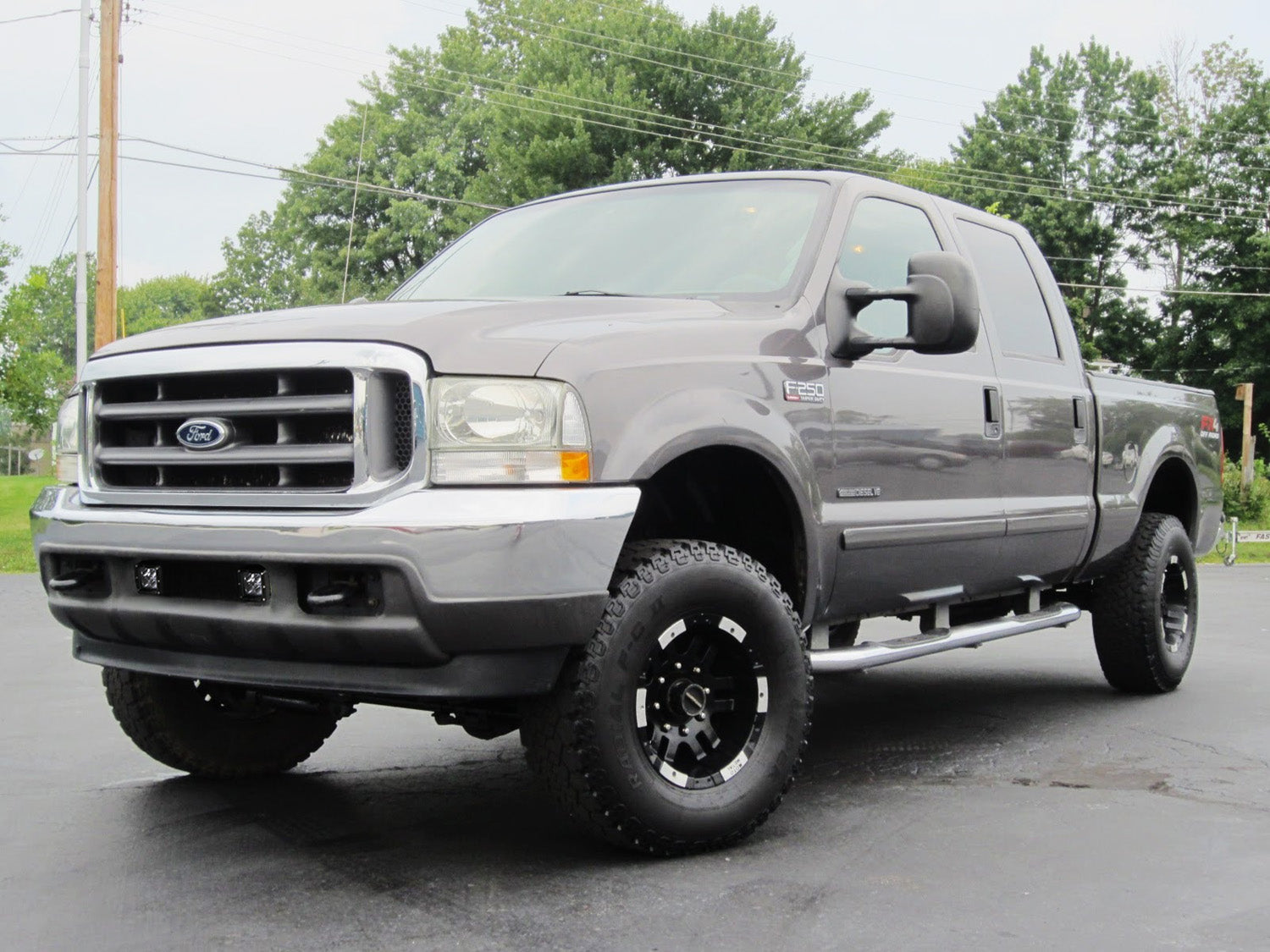 40W CREE LED Pods with Fog Light Bracket & Wiring Kit - Compatible with Ford F250 F350 F450 Excursion - Off-Road, Fog Lights, Truck Lighting Upgrade