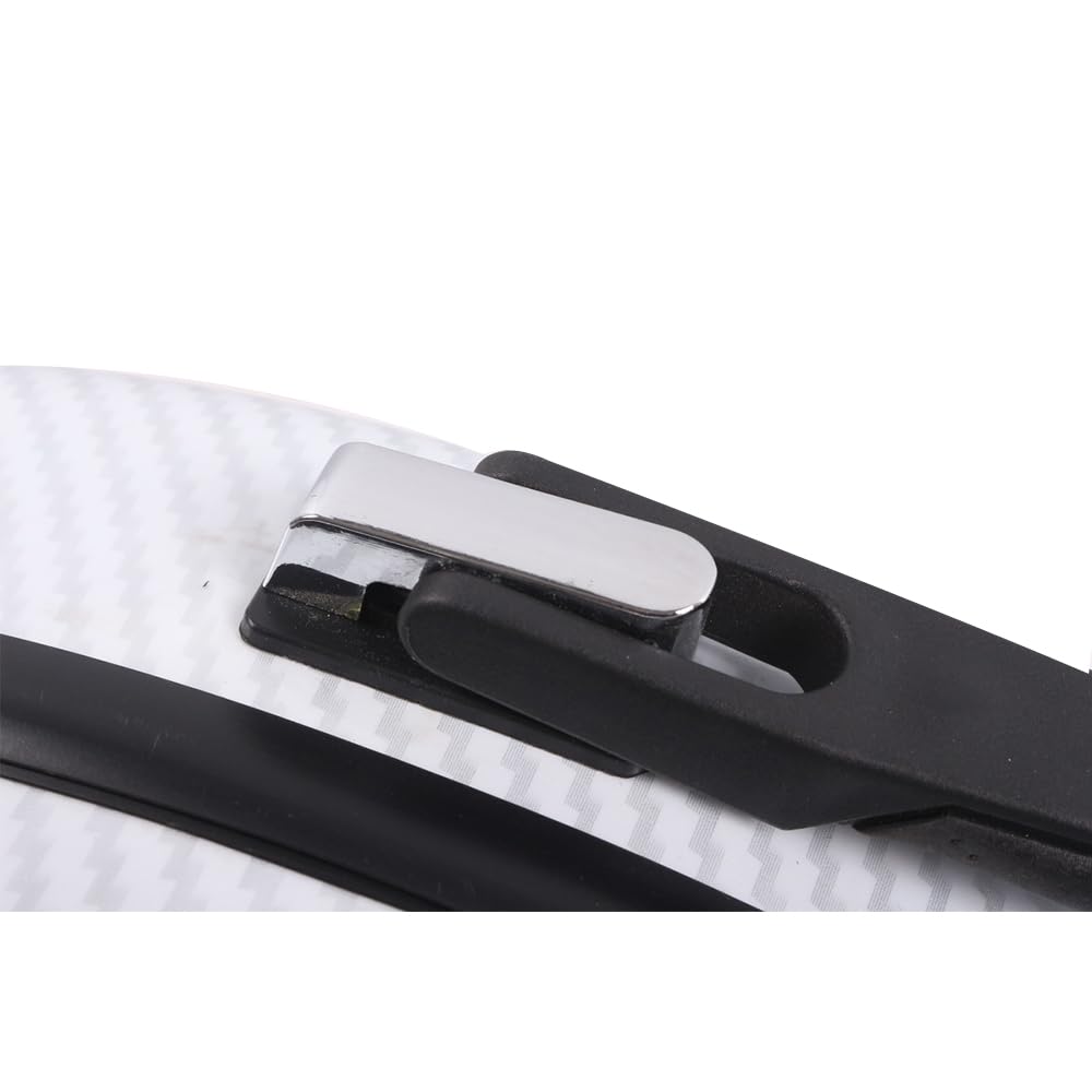 Premium 4/4 Full Size Carbon Fiber Violin Hard Case with Reinforced Handle, Adjustable Back Straps & Plush Interior Padding (White) - Perfect for Professional Musicians, Travel & School Performances