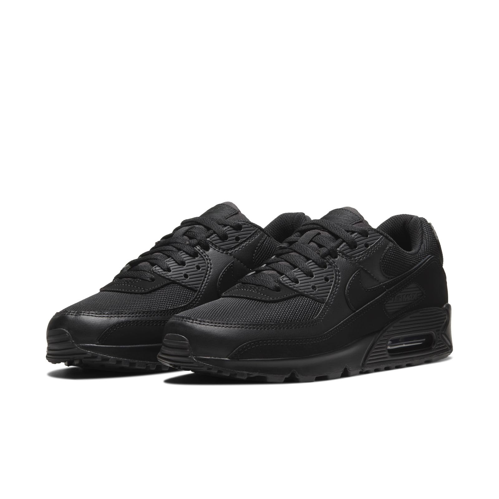 Nike Air Max 90 Leather Men's Running Shoes - Comfortable Athletic Sneakers for Jogging, Gym Workouts & Casual Wear