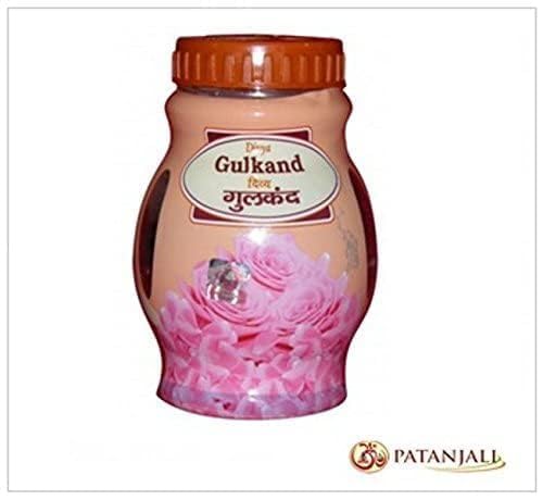 Original Patanjali Gulkand - 2 Pack (400g Each) | Pure Rose Petal Jam Sweet Preserve | Herbal Ayurvedic Product | Perfect for Desserts, Tea, and Traditional Indian Sweets