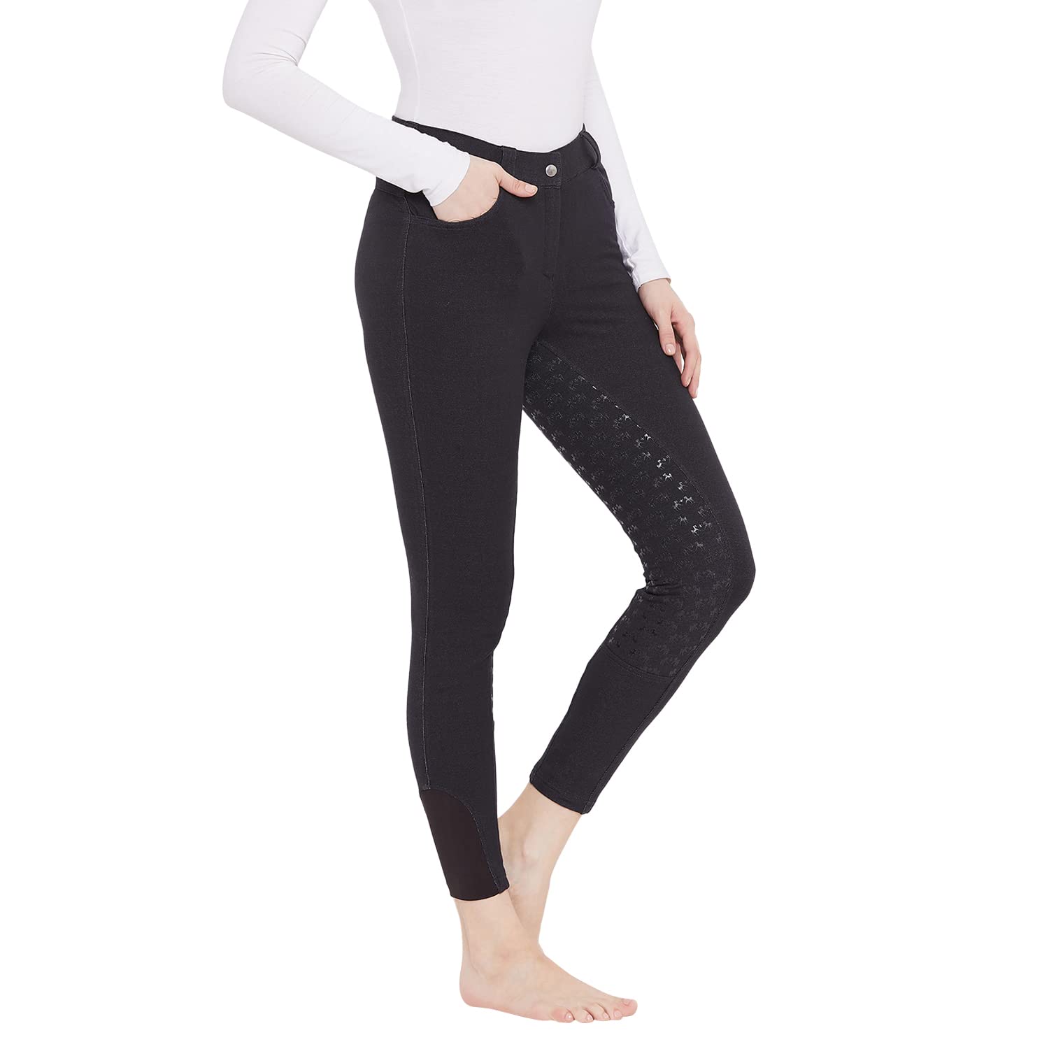 Equine Couture Heather Full Seat Breech - Premium Equestrian Riding Pants for Women | Comfortable & Durable Horseback Riding Breeches for Dressage, Jumping & Show Events