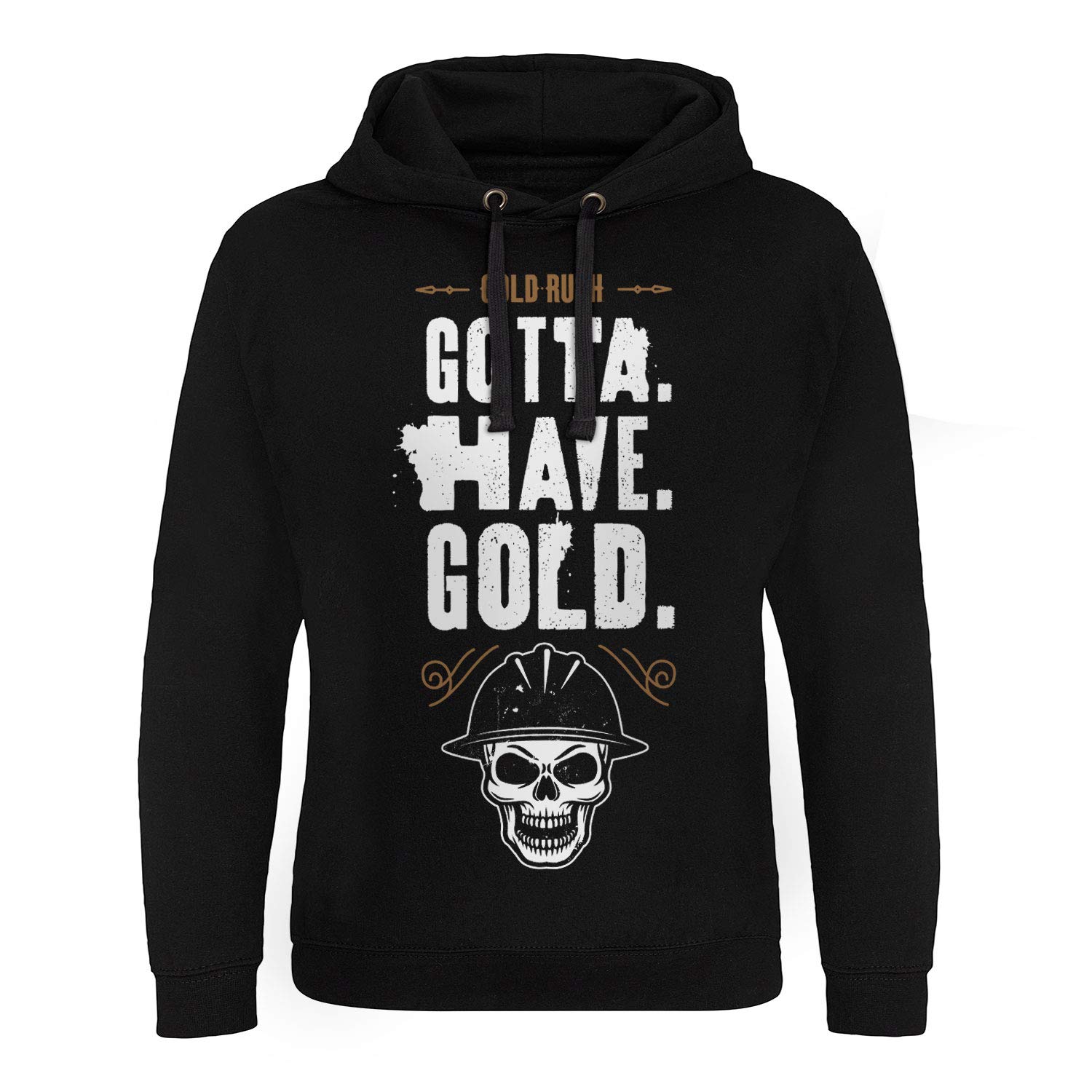Officially Licensed Gold Rush Gotta Have Gold Epic Hoodie for Men & Women - Black, Size S - Perfect for Outdoor Adventures & Casual Wear