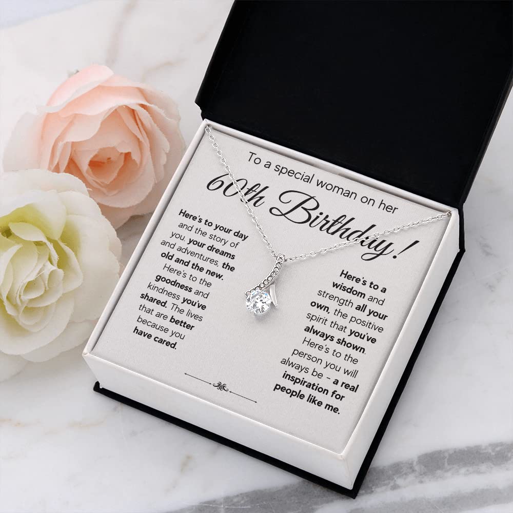 60th Birthday Gifts for Women - Elegant 