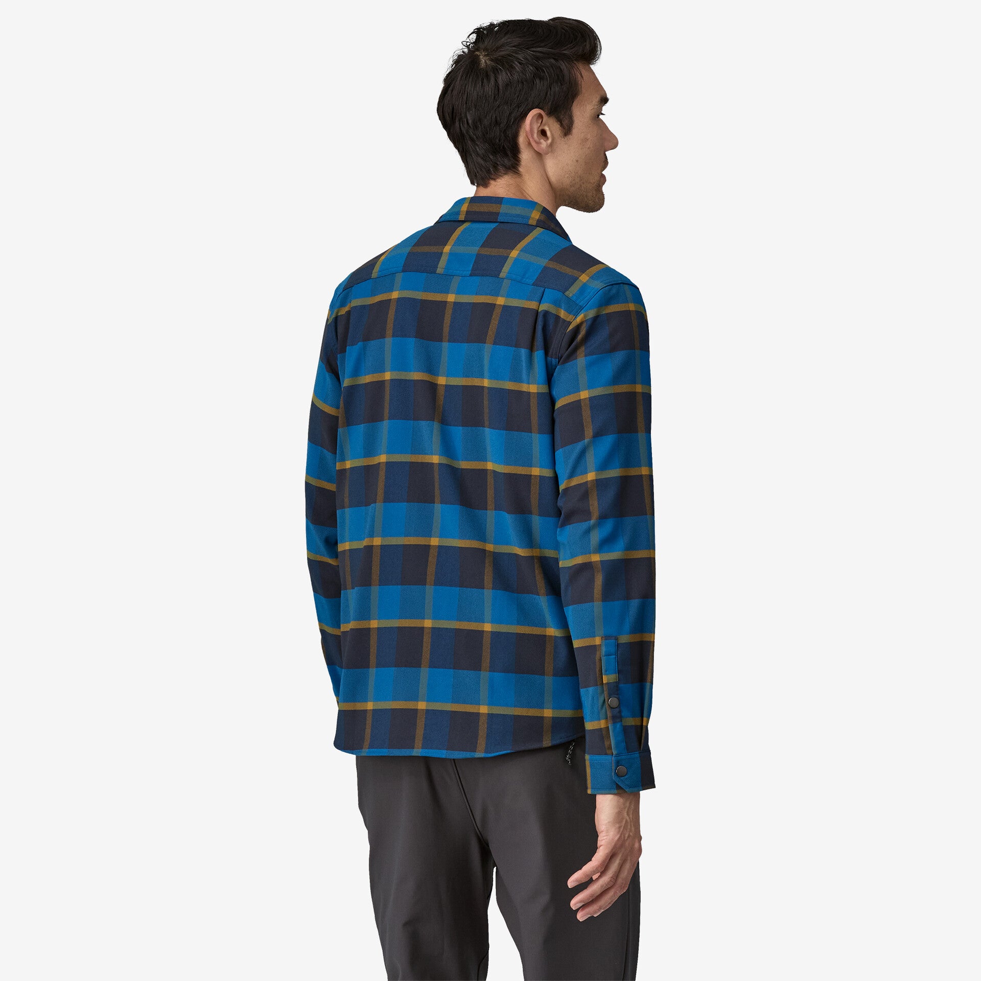 **Men's Canyonite Flannel Shirt - Soft Plaid Long Sleeve Button-Up for Casual & Outdoor Wear - Perfect for Camping, Hiking, and Fall Layering**
