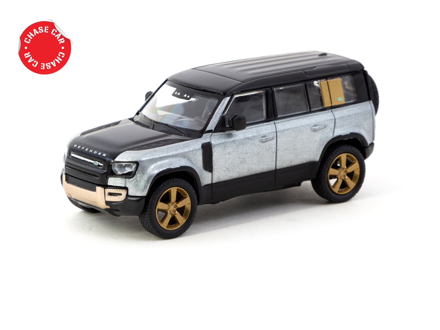 Tarmac Works 1/64 Scale Land Rover Defender 110 Brown Metallic MIJO Special Edition Diecast Model Car - Perfect for Collectors, Display & Diorama Scenes