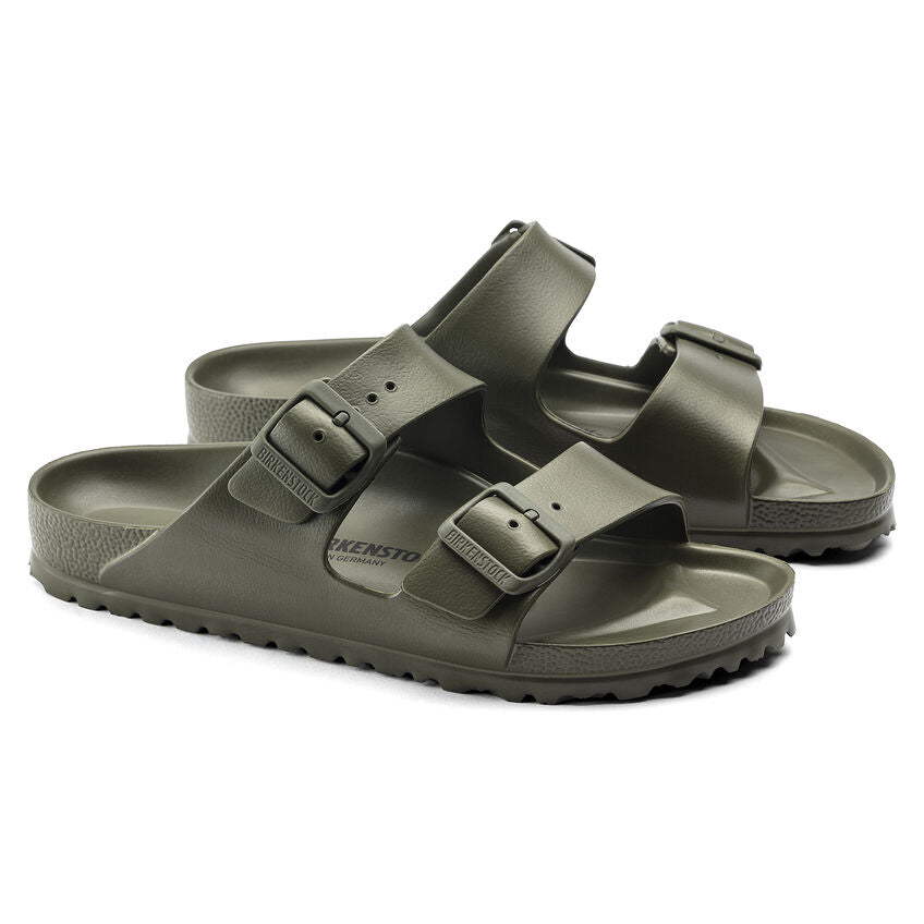 Birkenstock Arizona Essentials EVA Sandal in Khaki - Comfortable & Lightweight Unisex Slides for Men & Women | Perfect for Beach, Pool, Travel & Casual Wear
