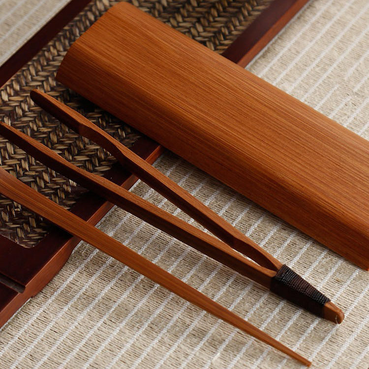 Premium Bamboo Tea Scoop with Storage Bag - Perfect for Loose Leaf Tea Brewing, Tea Ceremonies, and Home Tea Accessories
