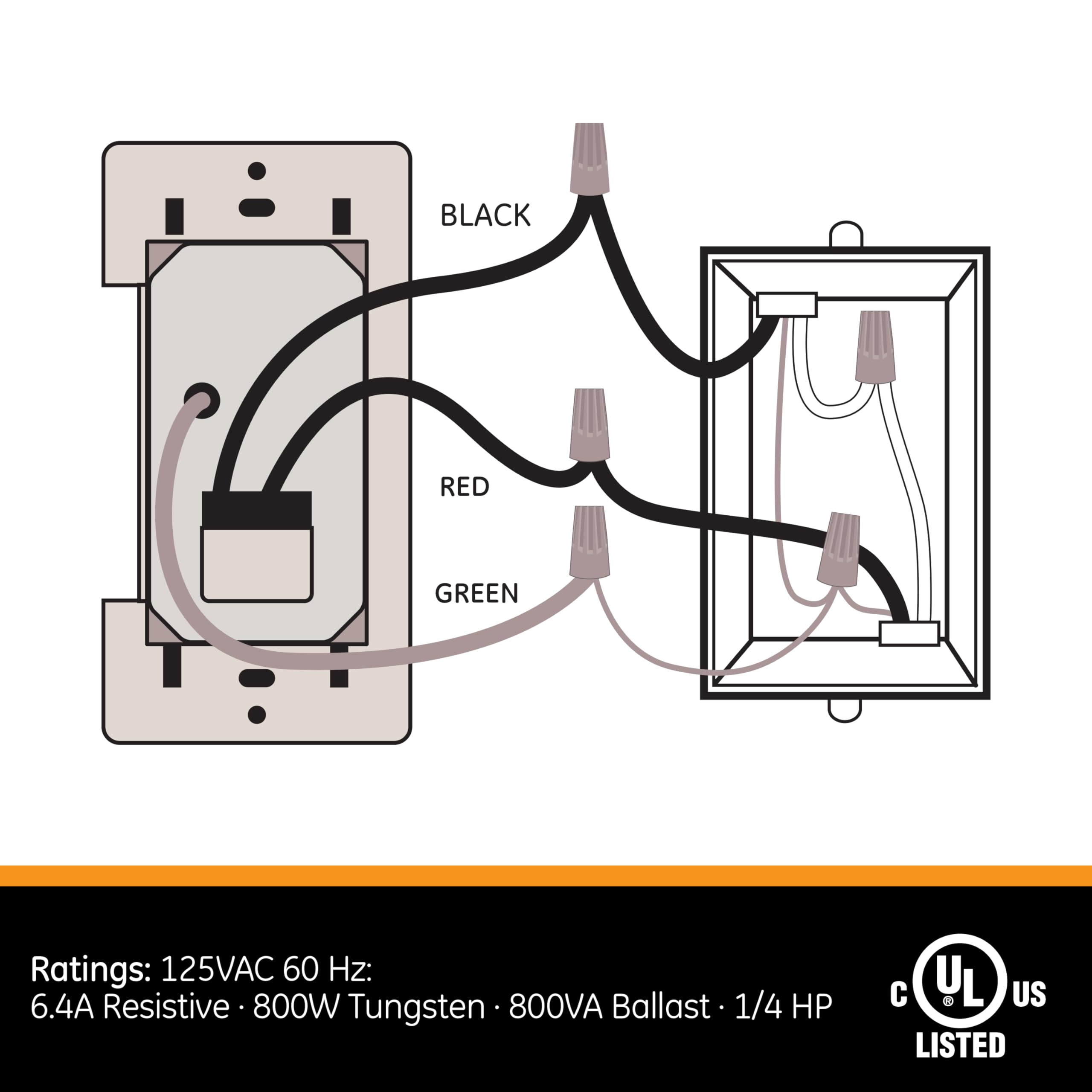 GE 6-Option In-Wall Countdown Timer Switch - Programmable Digital Timer for Lights, Fans & Appliances | Perfect for Home Automation, Energy Saving & Smart Lighting Control