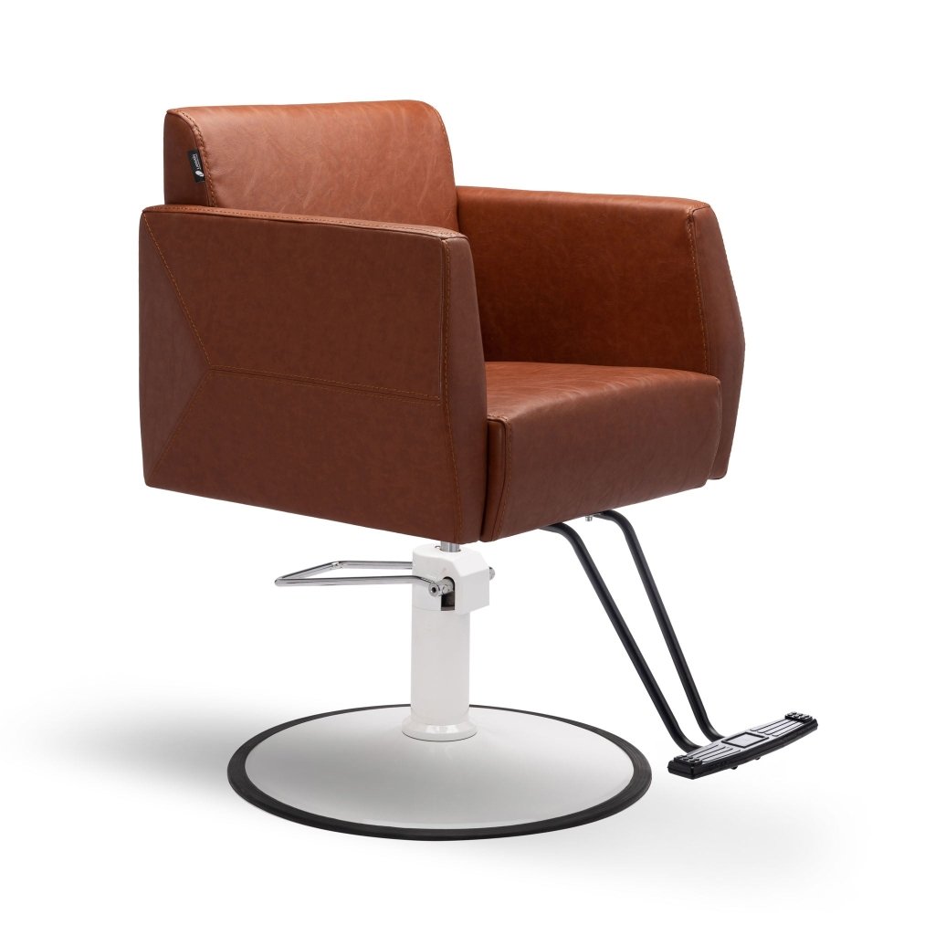 Lanvain Lea Styling Chair 108 - Professional Salon Styling Chair for Hairdressing, Barber & Beauty Salon Use
