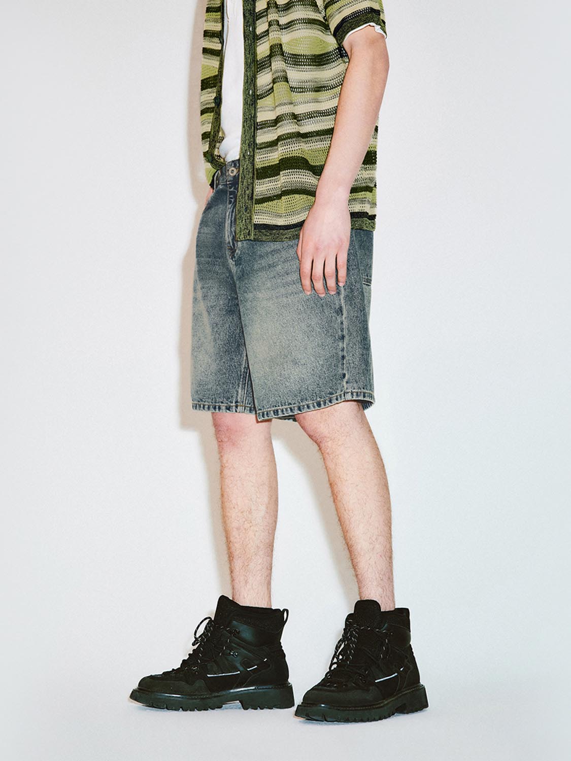 Stylish Women's Denim Shorts - High Waist Distressed Denim Shorts for Summer | Perfect for Casual Outfits, Beach Trips & Music Festivals