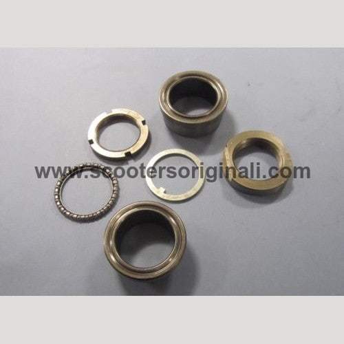 Lambretta Fork Bearing Race Set Upper - Compatible with Series 1, 2, 3, GP, DL & Serveta Scooters | Premium Replacement Part for Smooth Ride & Enhanced Steering | Ideal for Vintage Scooter Restoration & Maintenance