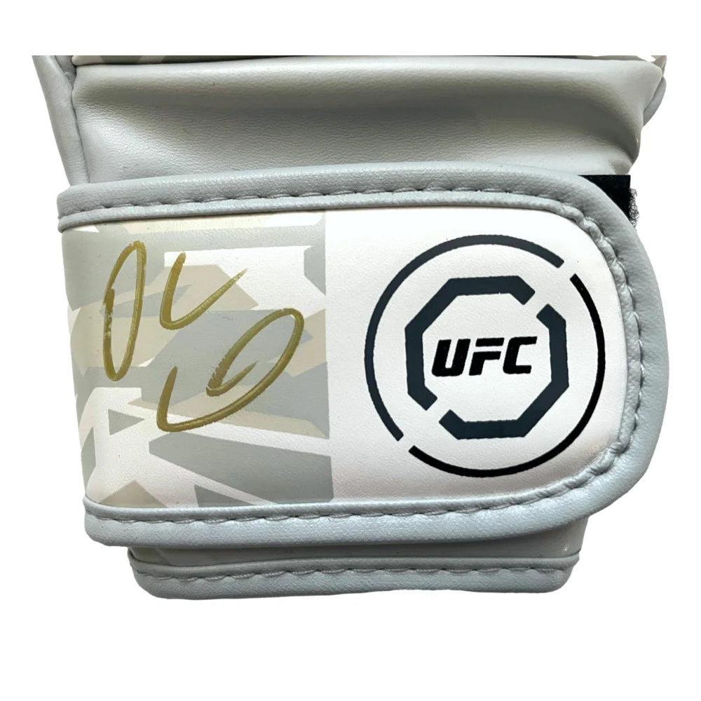 Dana White Signed UFC Official Camo Glove with JSA COA - Authentic MMA Collectible for Fight Fans & Memorabilia Collectors | Perfect for Man Cave, Sports Bar Decor & UFC Gift Ideas
