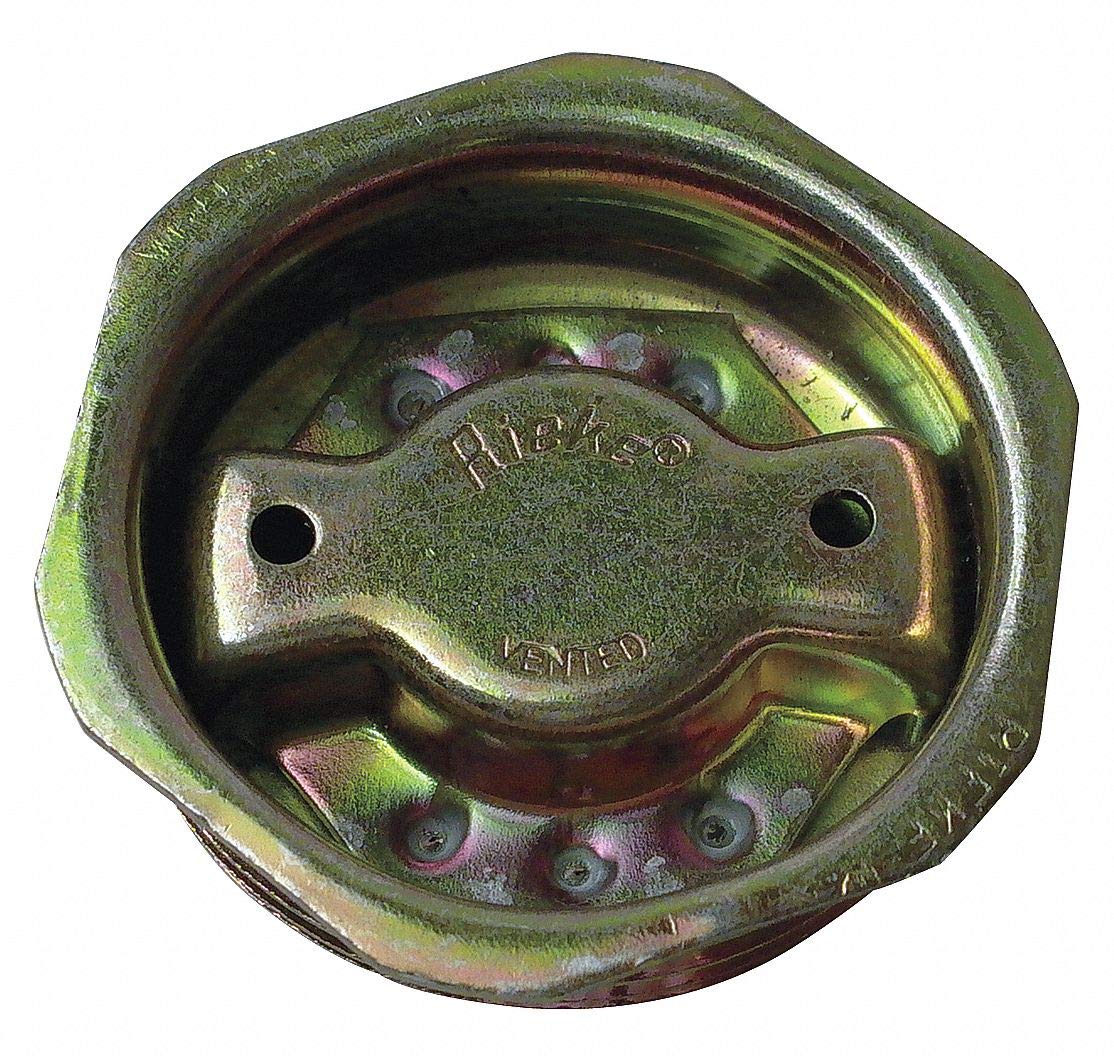 2 Inch Steel Bung Plug with Auto Pressure Relief Valve - Heavy Duty for Oil Drums, Barrels & Industrial Containers - Perfect for Home Brewing, Chemical Storage & Automotive Use