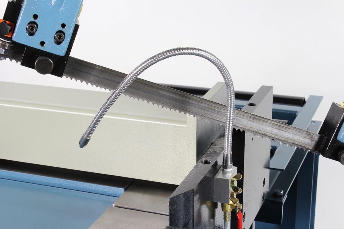 Baileigh Industrial BA9 1001292 Dual Mitering Band Saw BS-20M DM - Heavy Duty Metal Cutting Band Saw for Woodworking & Metal Fabrication - Perfect for Workshops, Construction Sites & DIY Projects