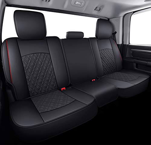Rear seat /Black-Red