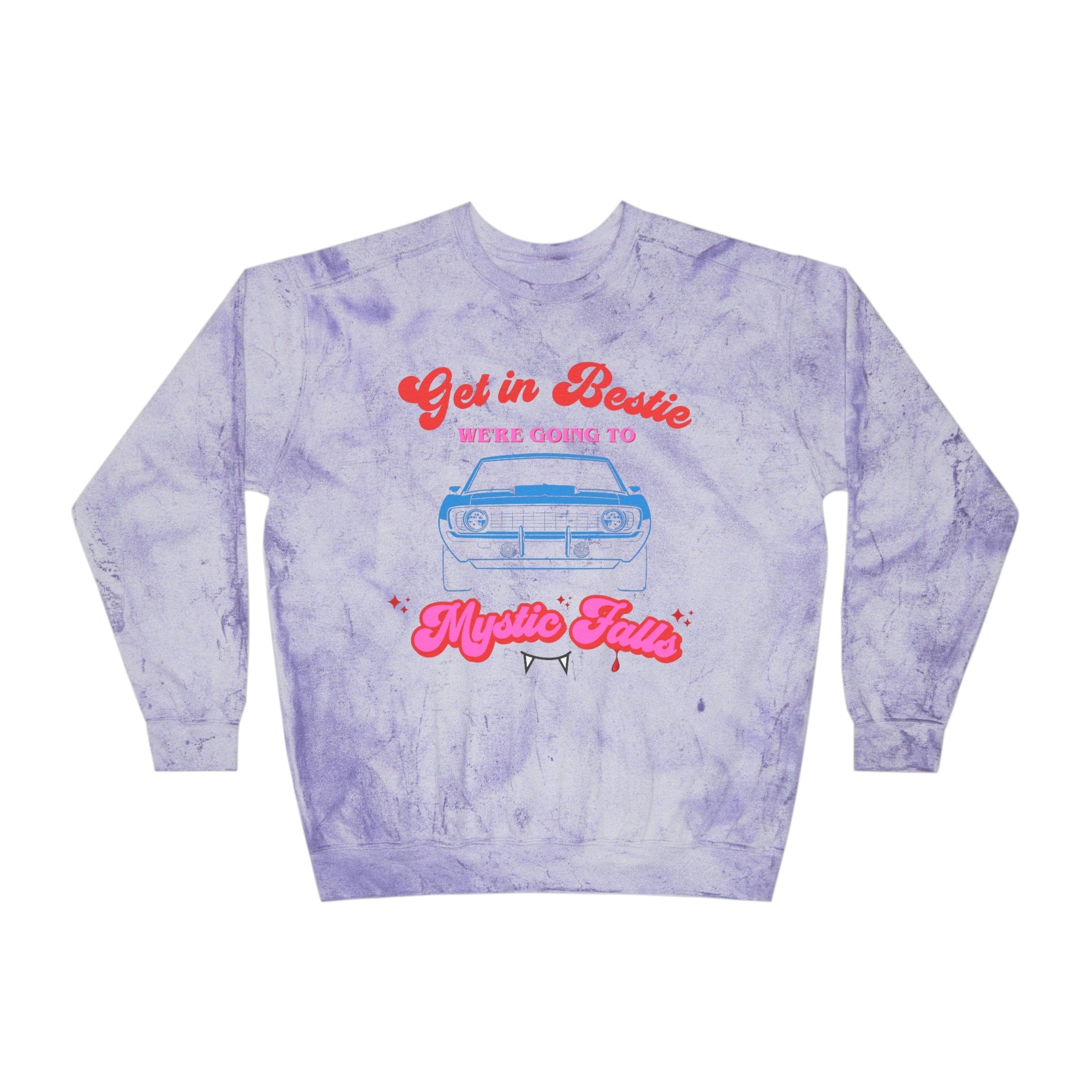 Salvatore Brothers TVD Hoodie - Mystic Falls Crewneck Sweatshirt | The Vampire Diaries Merchandise & Fan Gift | Perfect for Cosplay, TV Show Parties & Vampire Diaries Lovers