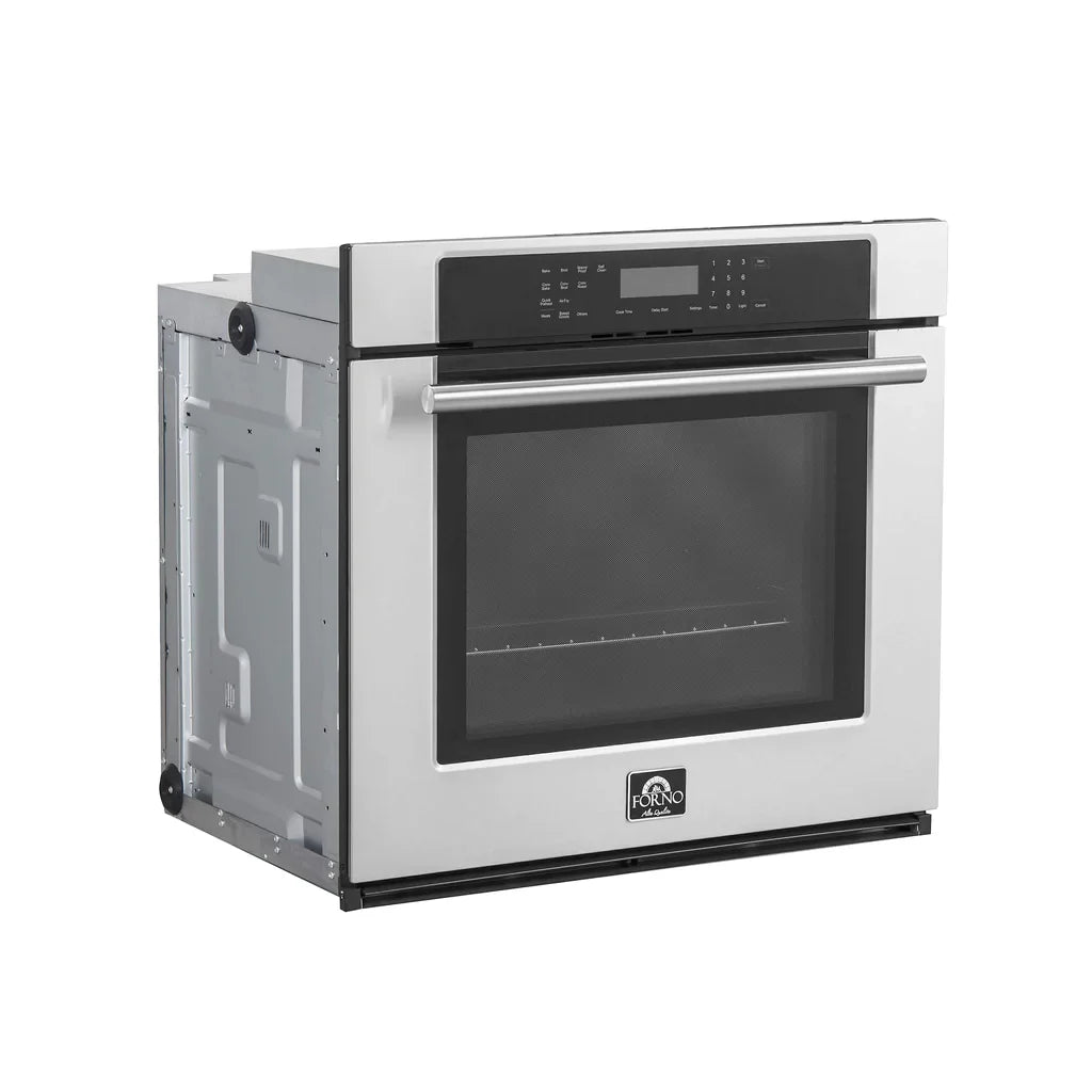 Forno Villarosa 30 Inch Stainless Steel Convection Electric Wall Oven - FBOEL1358 - Perfect for Modern Kitchens & Baking Enthusiasts