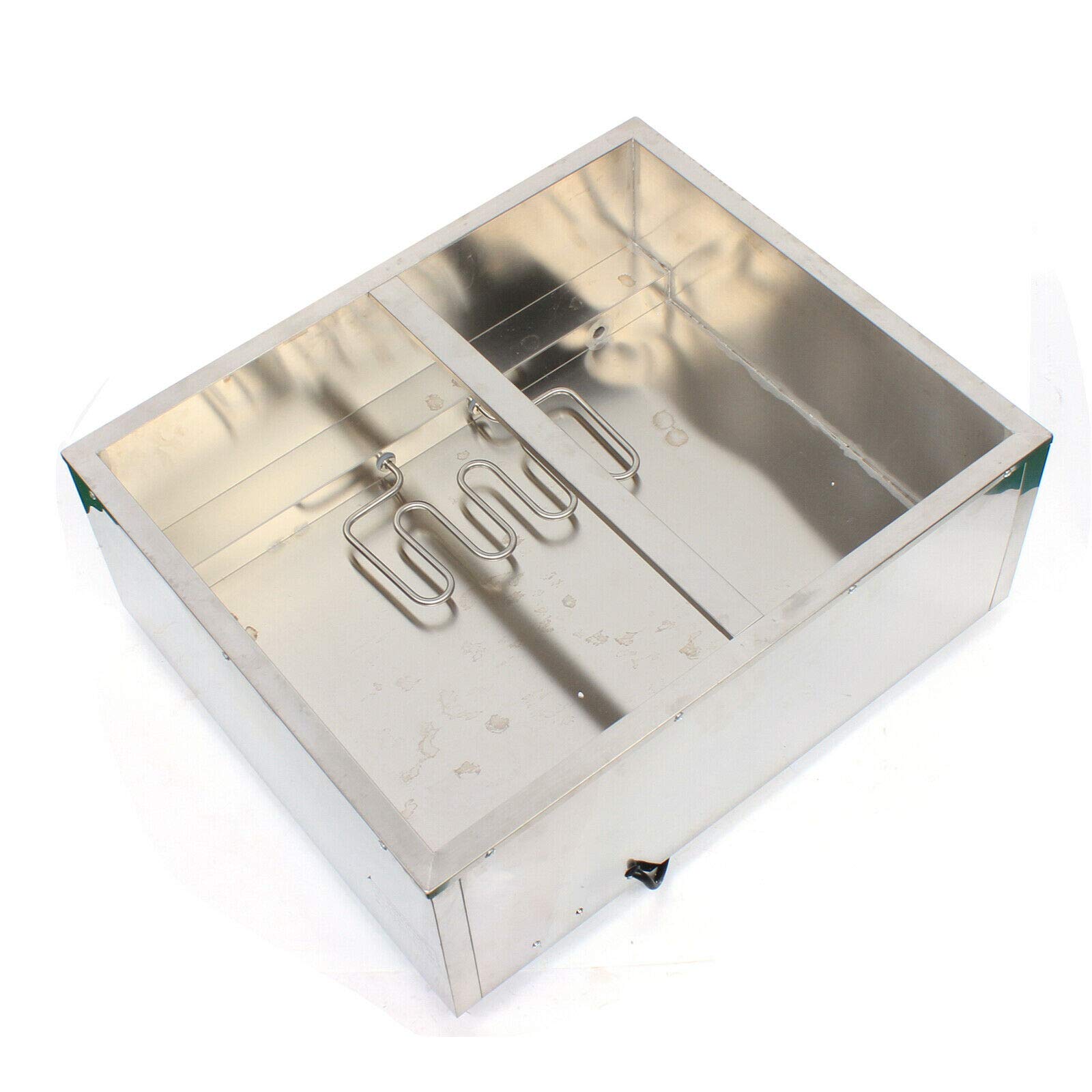 Gdrasuya10 Commercial Food Warmer - 4 Pot Buffet Countertop Steam Table Catering Equipment for Restaurants, Cafes & Catering Services | Perfect for Breakfast Shops, Snack Bars & Buffet Stations