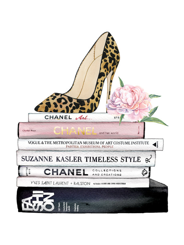 Stylish Fashionista Unframed Art Print - Trendy Home & Office Wall Decor for Women's Spaces