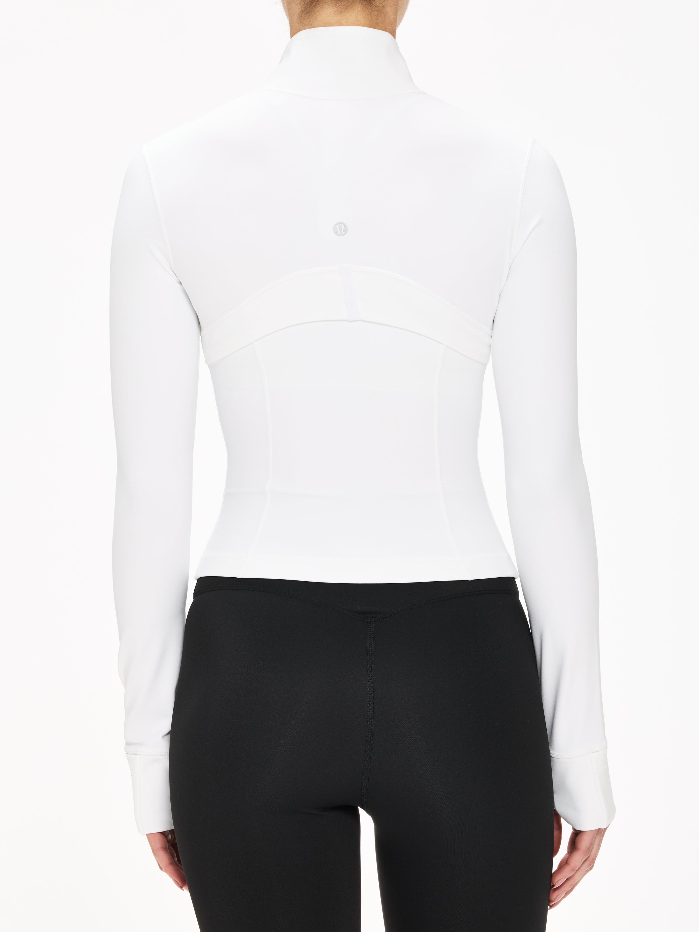 Lululemon Define Cropped Jacket Nulu™ - Women's Lightweight Workout Hoodie for Yoga, Running & Gym - Perfect for Active Lifestyles