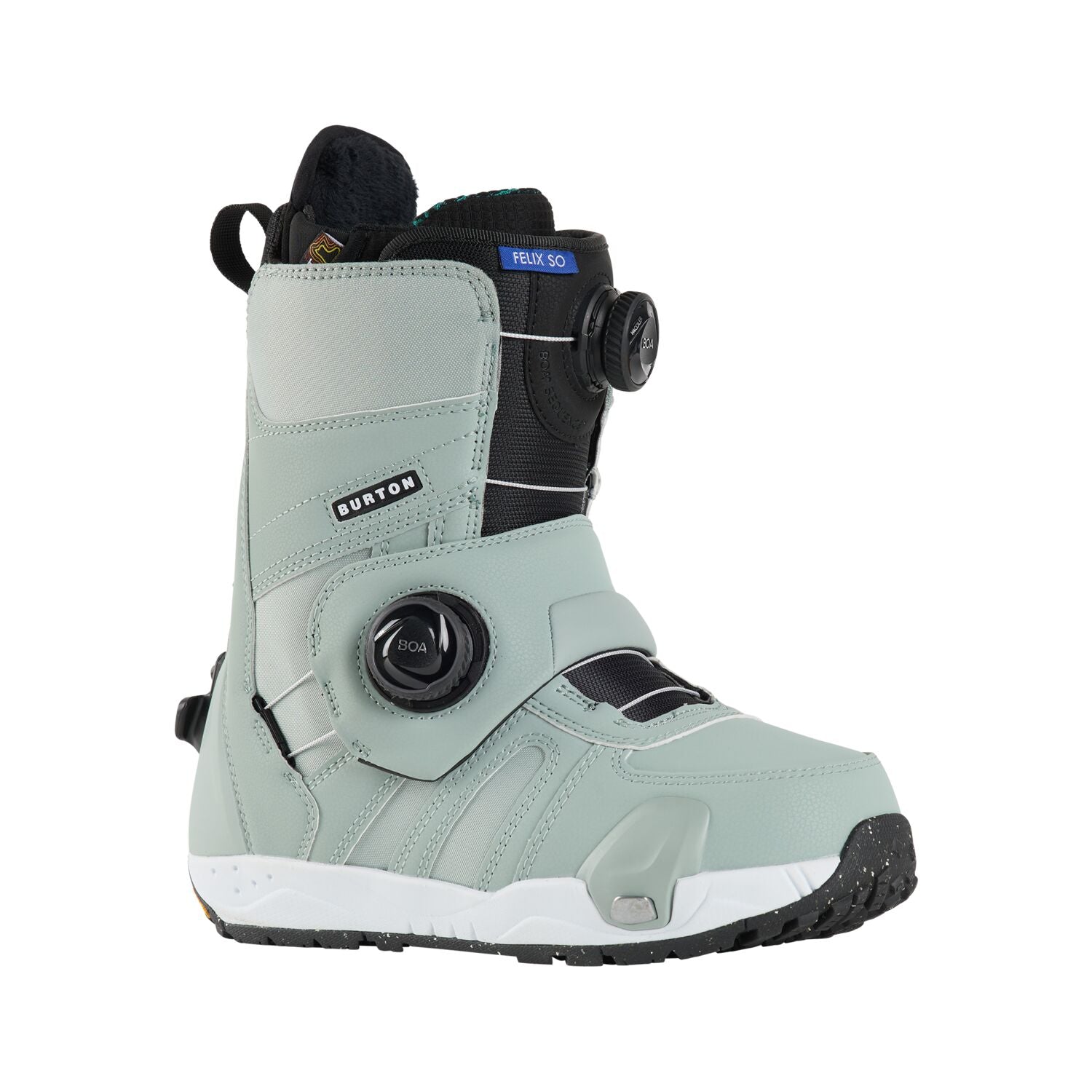 Burton Women's Felix Step On Snowboard Boots 2025 - Waterproof, Comfortable & Lightweight for All-Mountain Riding & Freestyle Snowboarding