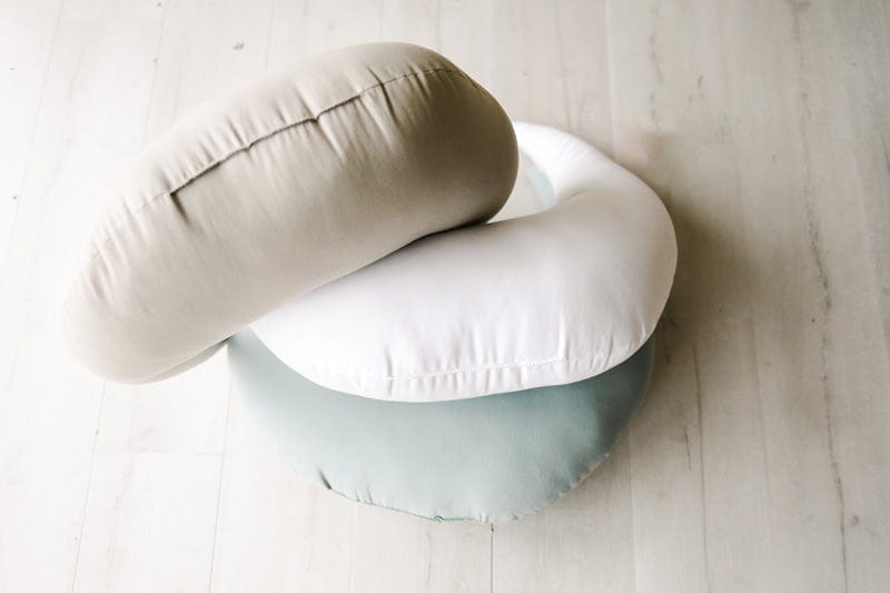 Organic Snuggle Me Nursing Pillow for Breastfeeding Support - Comfortable & Ergonomic Baby Feeding Pillow for Newborns & Infants - Perfect for Nursing, Bottle Feeding & Cuddling at Home or On-the-Go